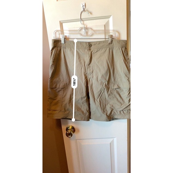 Rei Men's Shorts Size 36 Khaki Converts To Pants * No Bottom Portion To‎ Zip In* - Picture 5 of 7